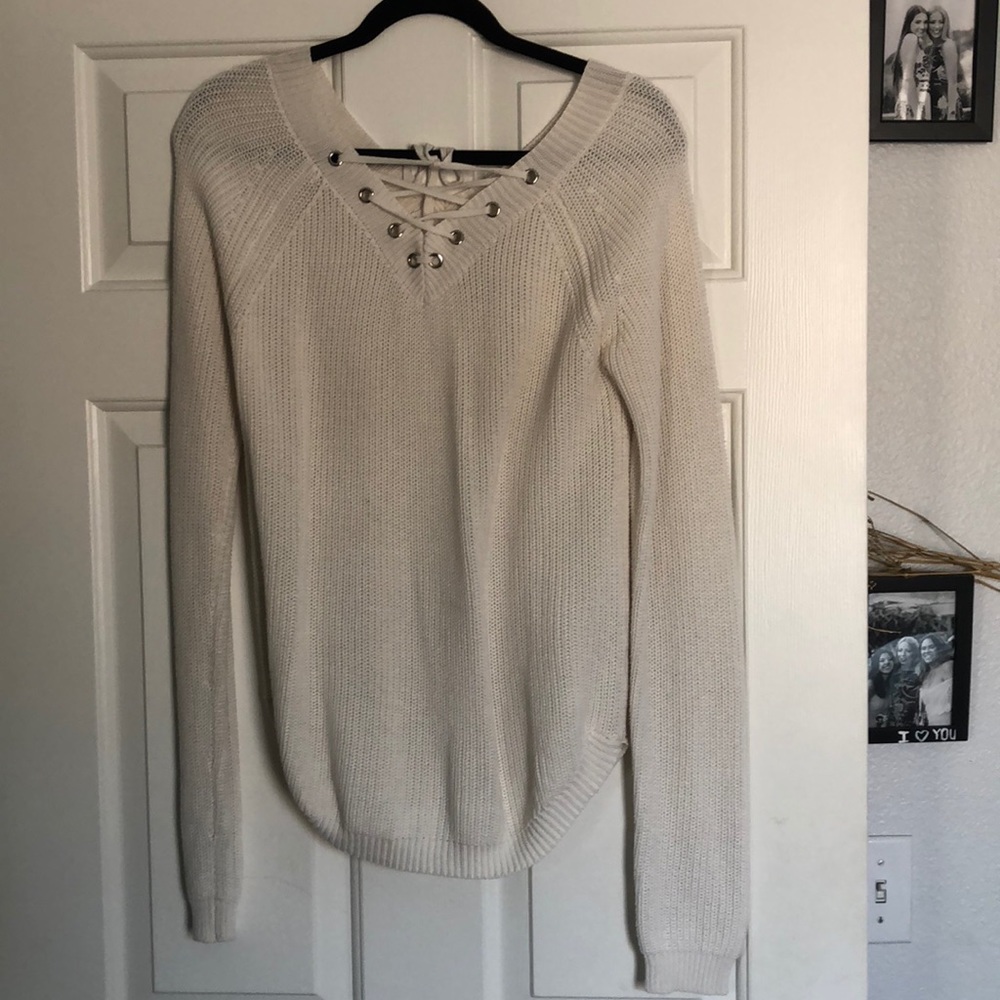 Off white sweater